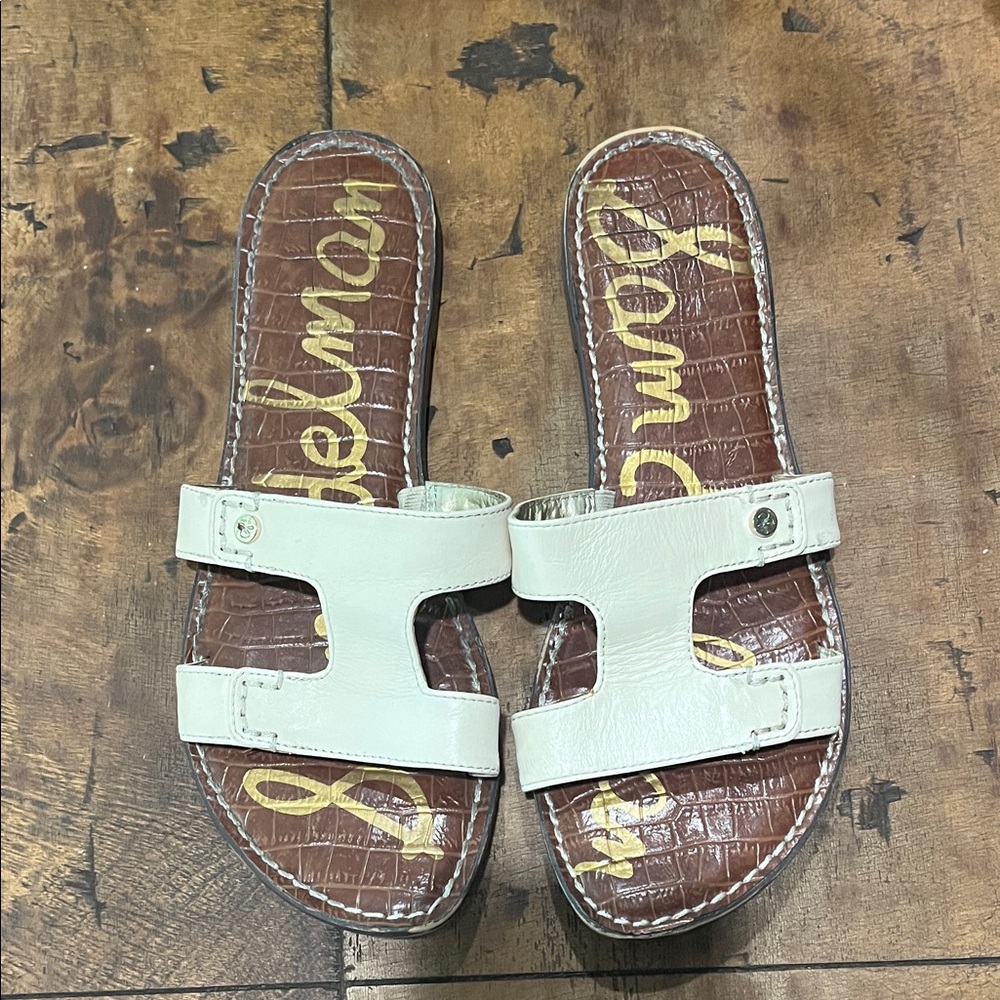 Sam Edelman Cream Sandals